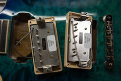 2020 Gibson Les Paul Standard Goryo Yuto Trans Blue Burst Quilt Top