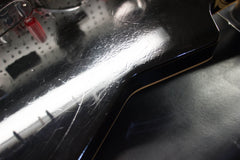 2011 Gibson "Thunderhorse" Explorer Dethklok Silverburst w/Ebony Board