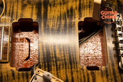 2006 Gibson Custom Shop Joe Perry Signature Boneyard Les Paul Green Tiger