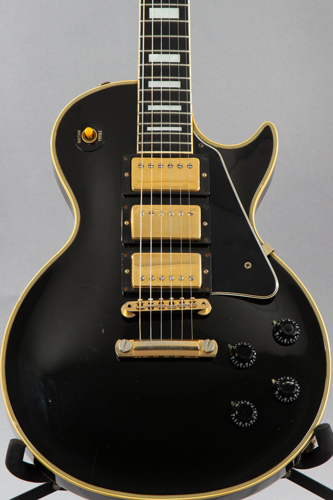 1993 Gibson Pre-Historic ’57 Reissue Les Paul Custom 3-Pickup Black Beauty