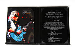 2012 Gibson Custom Shop Tak Matsumoto DC Les Paul Standard Aqua Blue