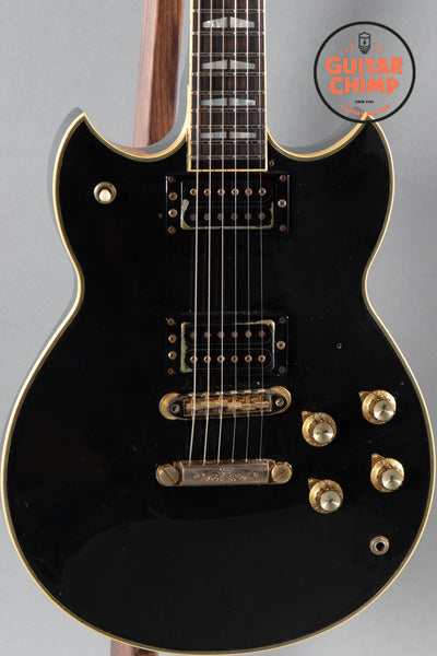 1982 Yamaha SG-1000 Black | Guitar Chimp