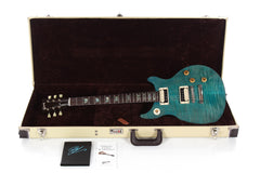 2012 Gibson Custom Shop Tak Matsumoto DC Les Paul Standard Aqua Blue
