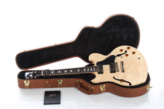 2016 Gibson Memphis Custom ES-335 Figured Natural Flame Top Block Inlays -SUPER CLEAN-