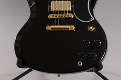 2018 Gibson Custom Shop Sg Custom Ebony Black