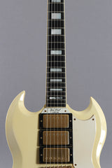 1997 Gibson Custom Shop SG Custom 3-Pickup Alpine White