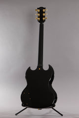 2018 Gibson Custom Shop Sg Custom Ebony Black