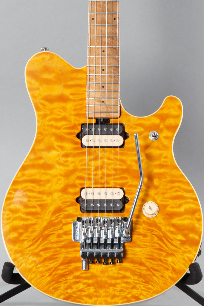 1994 Ernie Ball Music Man EVH Eddie Van Halen Signature Amber Quilt Top