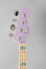2017 Fender Limited Edition Adam Clayton Signature Precision P Bass Purple Sparkle