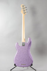 2017 Fender Limited Edition Adam Clayton Signature Precision P Bass Purple Sparkle