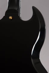 2018 Gibson Custom Shop Sg Custom Ebony Black