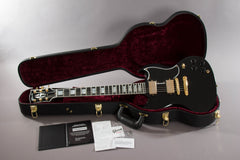 2018 Gibson Custom Shop Sg Custom Ebony Black