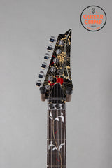 2010 Ibanez JEM77-FP2 Steve Vai Signature Black Floral Pattern 2