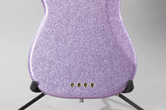 2017 Fender Limited Edition Adam Clayton Signature Precision P Bass Purple Sparkle