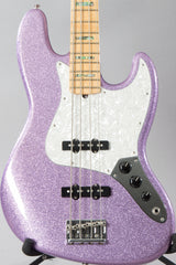 2017 Fender Limited Edition Adam Clayton Signature Jazz Bass Purple Sparkle