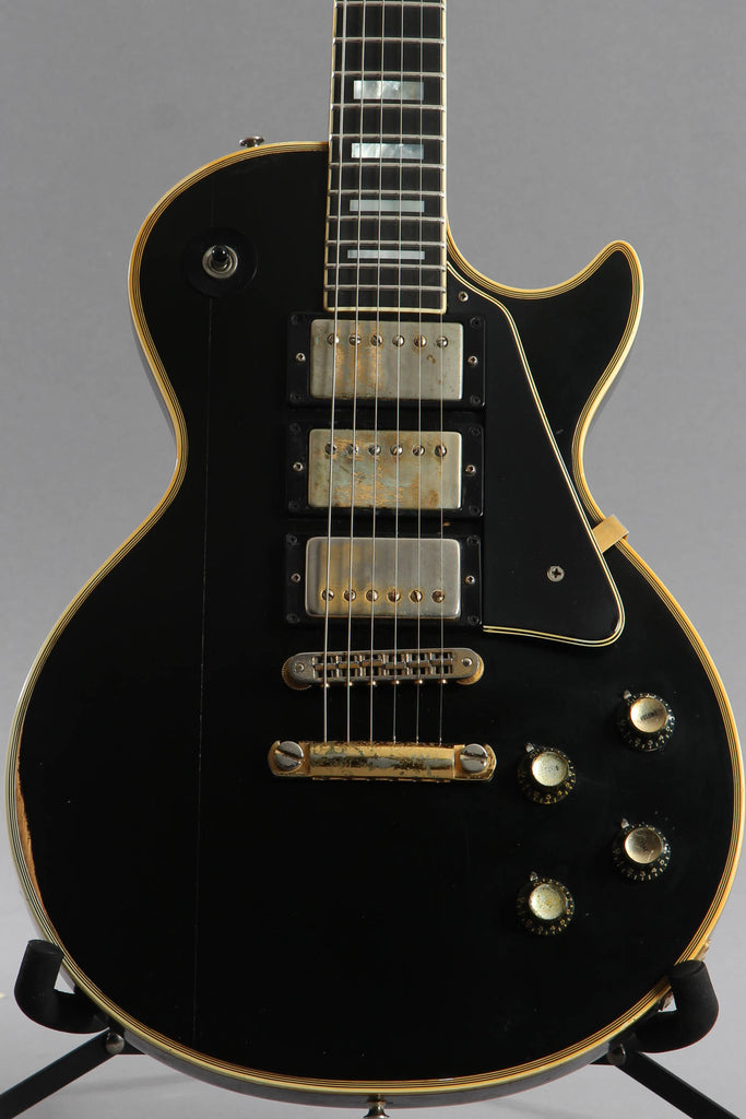 1977 Gibson Les Paul Custom 3-Pickup Black Beauty ~Rare~