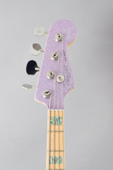 2017 Fender Limited Edition Adam Clayton Signature Jazz Bass Purple Sparkle