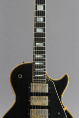 1977 Gibson Les Paul Custom 3-Pickup Black Beauty ~Rare~