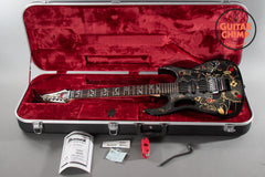2010 Ibanez JEM77-FP2 Steve Vai Signature Black Floral Pattern 2