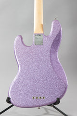 2017 Fender Limited Edition Adam Clayton Signature Jazz Bass Purple Sparkle