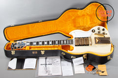 2021 Gibson 60th Anniversary 1961 Les Paul SG Custom w/Sideways Vibrola Polaris White