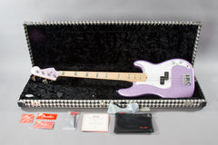 2017 Fender Limited Edition Adam Clayton Signature Precision P Bass Purple Sparkle