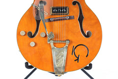 2011 Left Handed Gretsch G6120EC Eddie Cochran Signature Hollowbody Lefty -SUPER CLEAN-