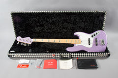 2017 Fender Limited Edition Adam Clayton Signature Jazz Bass Purple Sparkle