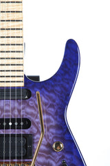 Jackson USA PC1 Phil Collen Artist Signature Purple Daze Quilt Top Collins
