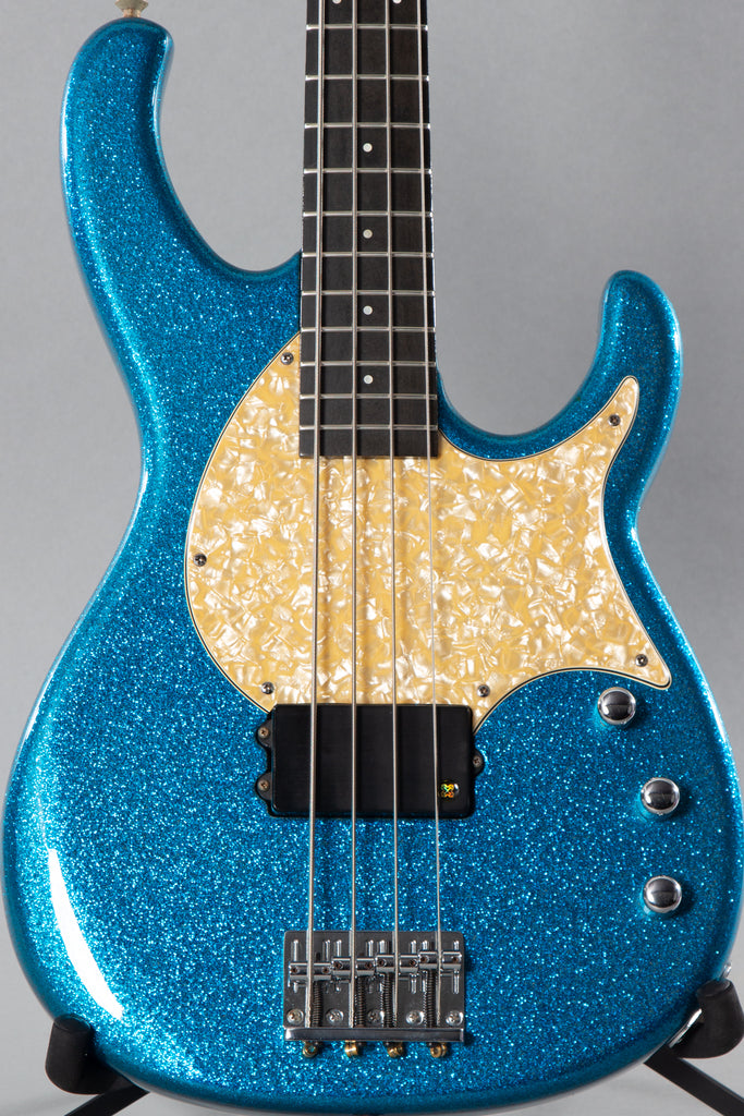 1996 Modulus FB4 Funk Unlimited Flea Bass Blue Sparkle w/Lane Poor Pickup