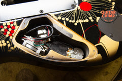 2010 Ibanez JEM77-FP2 Steve Vai Signature Black Floral Pattern 2