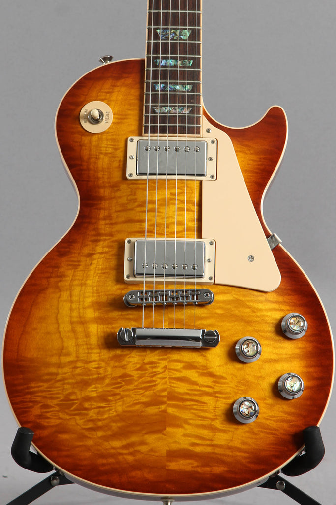 2015 Gibson Les Paul Standard Premium Quilt Honeyburst Perimeter Candy