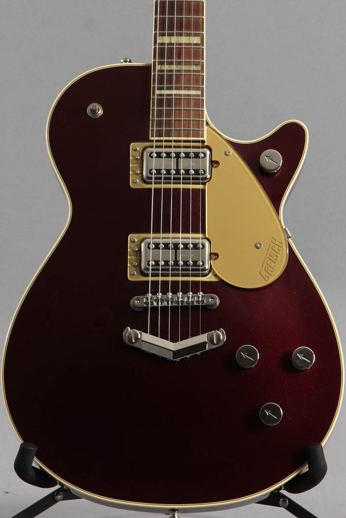 2018 Gretsch G6228 Players Edition Jet BT V-Stoptail Dark Cherry Metallic