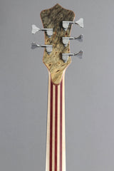 2016 Left-Handed Alembic Mark King 5 Deluxe Buckeye Burl ~Side LED's~