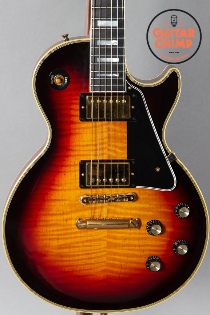 2004 Gibson Custom Shop '68 Reissue Les Paul Custom Figured Tri Burst