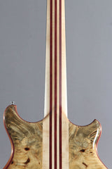 2016 Left-Handed Alembic Mark King 5 Deluxe Buckeye Burl ~Side LED's~