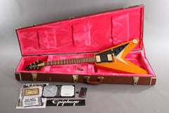 2018 Epiphone Limited Edition Joe Bonamassa 1958 "Amos" Korina Flying V