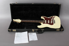 2001 Suhr Classic SSS Stratocaster Olympic White #1554 -Made For Scott Henderson-