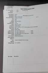 2001 Suhr Classic SSS Stratocaster Olympic White #1554 -Made For Scott Henderson-