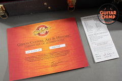 2004 Gibson Custom Shop '68 Reissue Les Paul Custom Figured Tri Burst