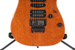 1990 Ibanez USA Custom UCEW1LC Exotic Woods Lacewood Electric Guitar -RARE-