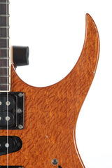 1990 Ibanez USA Custom UCEW1LC Exotic Woods Lacewood Electric Guitar -RARE-