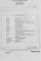 2016 Left-Handed Alembic Mark King 5 Deluxe Buckeye Burl ~Side LED's~