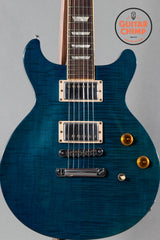 1998 Gibson Les Paul Standard DC Double Cutaway Trans Blue