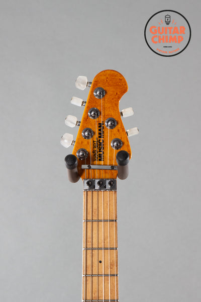 美品　Axis EX トランスゴールド　MUSIC MAN ERNIE BALL Ernie Ball Music Man Axis EX Transluscent Gold | The Music Zoo
