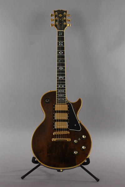 1977 Gibson Les Paul Custom Artisan 3 Pickup Walnut Top Electric