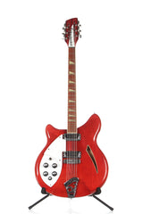 1980 Rickenbacker 360/12 Left Handed Trans Red Semi Hollowbody Lefty -RARE-