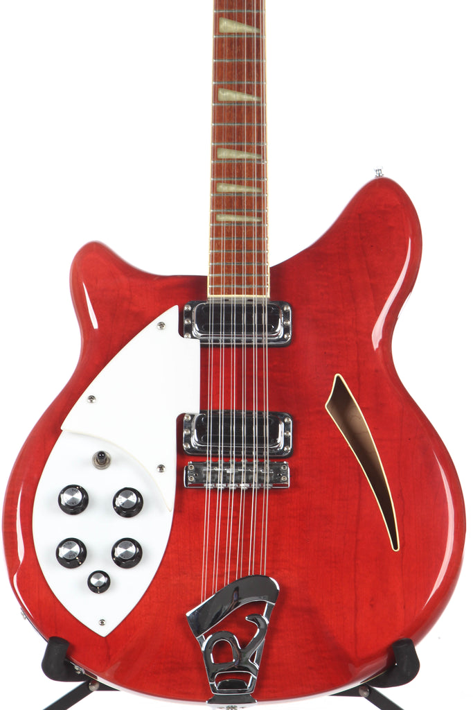 1980 Rickenbacker 360/12 Left Handed Trans Red Semi Hollowbody Lefty -RARE-