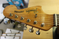 1962 Fender Jaguar Olympic White -REFINISHED-
