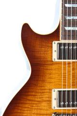 2002 Left Handed Gibson Les Paul Standard Plus Desert Burst